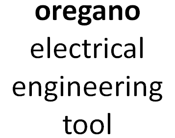 oregano - an electrical engineering tool