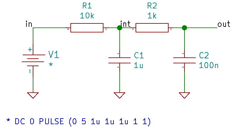 dual RC circuit diagram